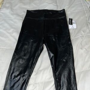 Black Pleather Pants